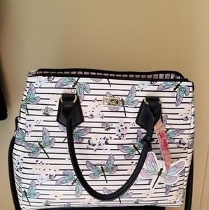 Betsey Johnson Dragonfly satchel NWT